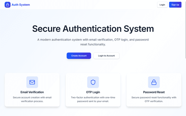 Authentication System