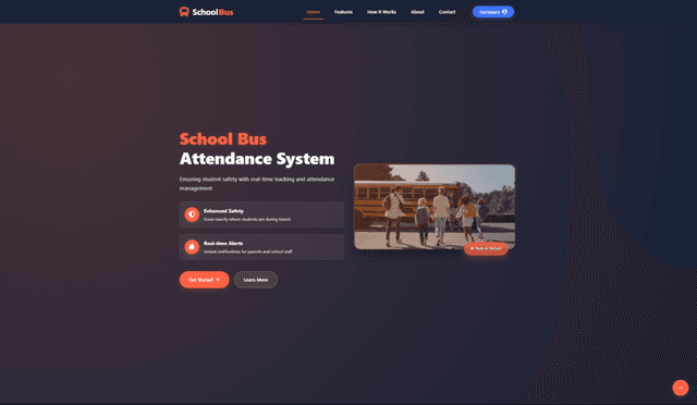 Bus Attendance System For School Student